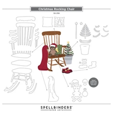 Spellbinders Dies - Country Christmas / Christmas Rocking Chair